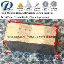 Diamond Cutting Segment for Granite Marble Stone Concrete Cutter Saw